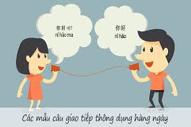 mẫu hội thoại tiếng trung thông dụng