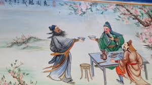 Lưu Bị, Quan Vân Trường, Trương Phi: 3 huynh đệ kết bái tại vườn đào