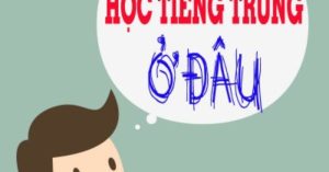 Học tiếng Trung giao tiếp online