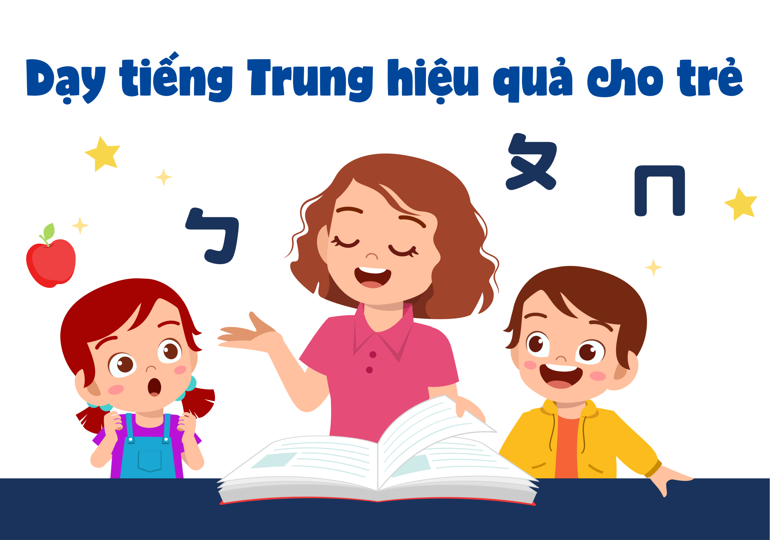 Cách phụ huynh hỗ trợ bé phát âm tiếng Trung tại nhà