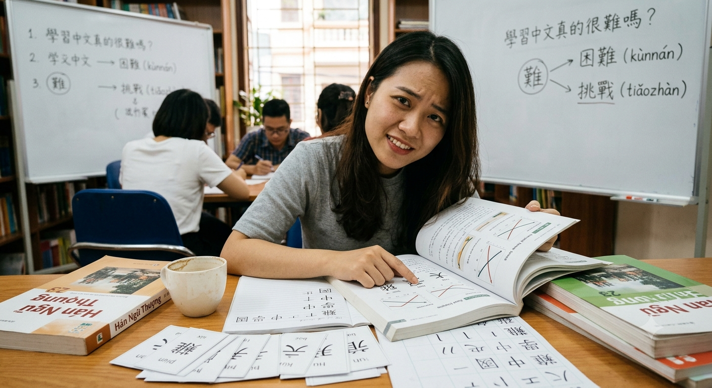 Học tiếng trung có thực sự khó như lời đồn?