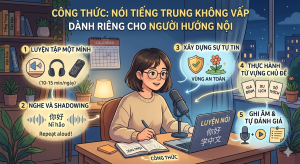 Công Thức "Nói Tiếng Trung Không Vấp" Dành Riêng Cho Người Hướng Nội