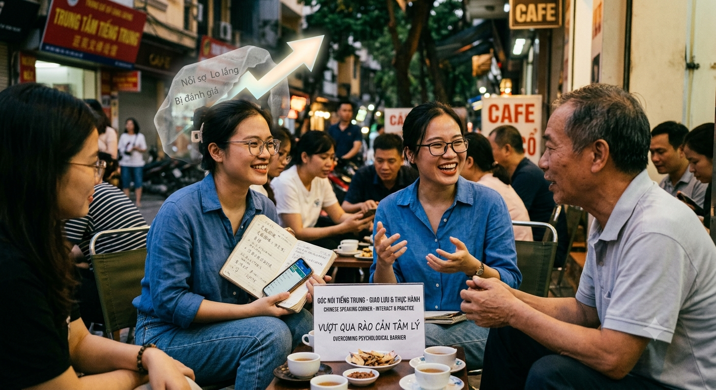 Vượt Qua Rào Cản Tâm Lý Khi Học Tiếng Trung