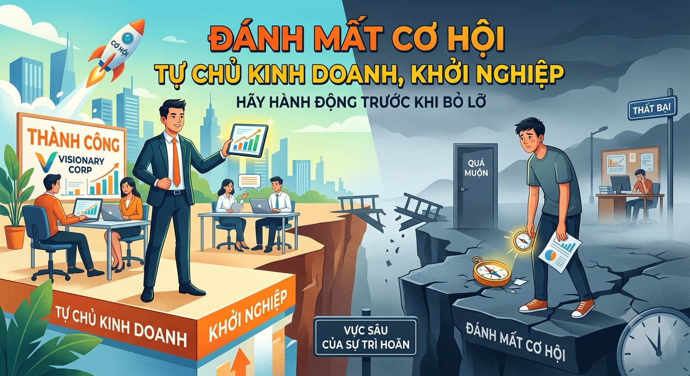 Đánh Mất Cơ Hội Tự Chủ Kinh Doanh, Khởi Nghiệp