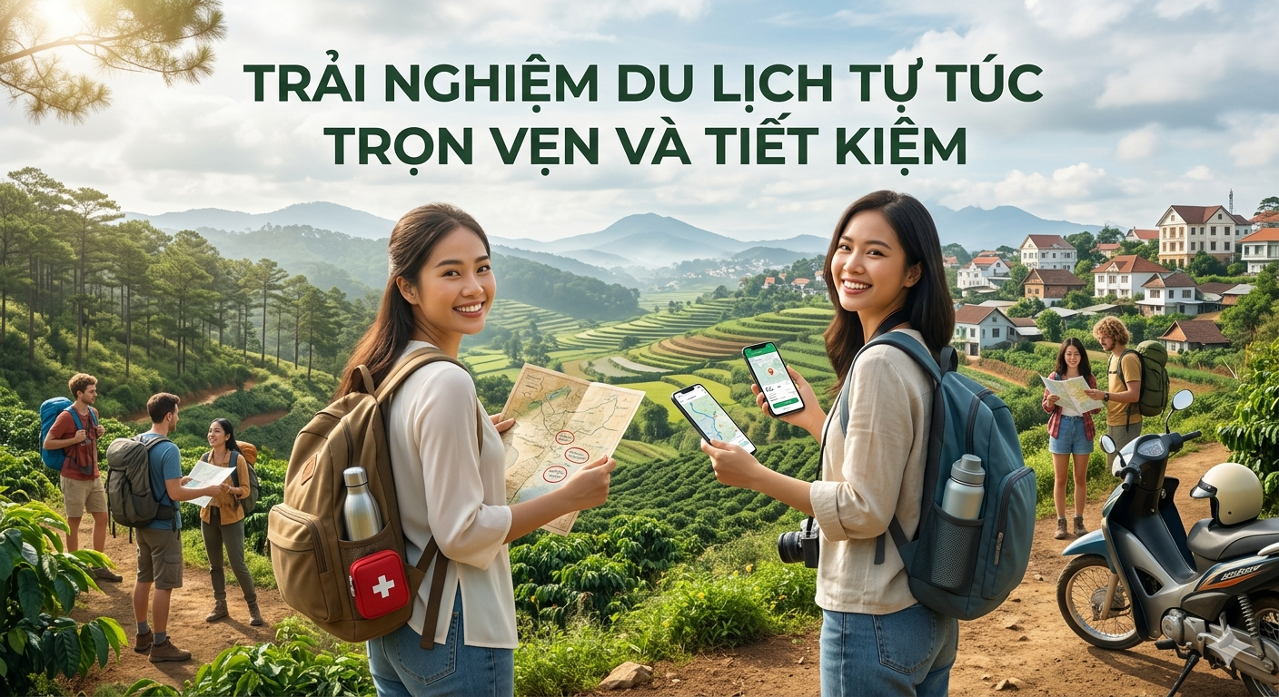Trải Nghiệm Du Lịch Tự Túc Trọn Vẹn Và Tiết Kiệm