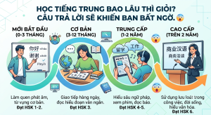 Học Tiếng Trung Bao Lâu Thì Giỏi? Câu Trả Lời Sẽ Khiến Bạn Bất Ngờ