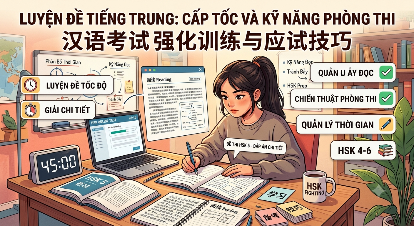 Luyện Đề Cấp Tốc Và Kỹ Năng Phòng Thi