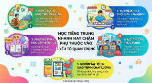 Học Tiếng Trung Nhanh Hay Chậm Phụ Thuộc Vào 5 Yếu Tố Quan Trọng