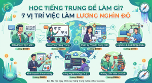 Học Tiếng Trung Để Làm Gì? 7 Vị Trí Việc Làm Lương Nghìn Đô