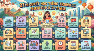 21 Bí Quyết Học Tiếng Trung Nhanh Gấp 3 Lần Người Bình Thường