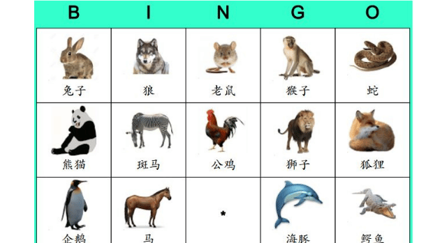 tro-choi-bingo-tieng-trung