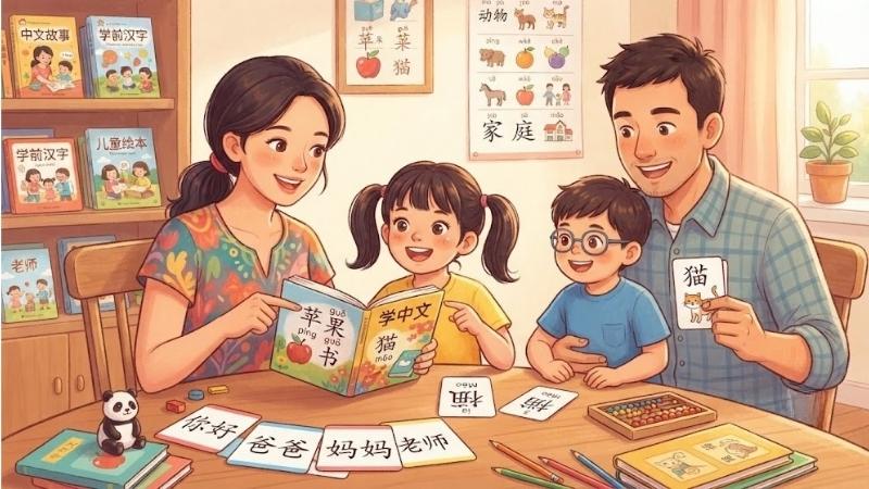 Học Tiếng Trung Từ Sớm