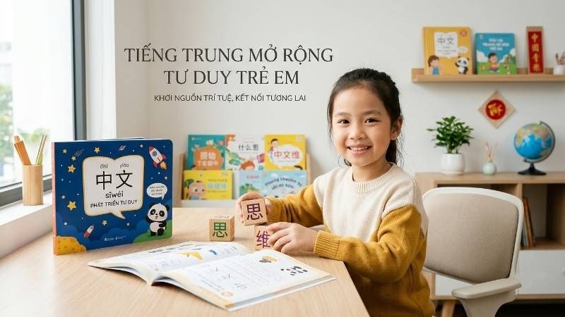 Tiếng Trung giúp trẻ rèn luyện sự kiên trì và tư duy giải quyết vấn đề