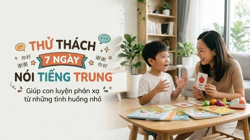Thử Thách 7 Ngày Nói Tiếng Trung