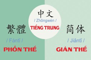phồn thể và giản thể là gì