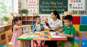 Bé Mấy Tuổi Thì Nên Bắt Đầu Học Tiếng Trung Để Phát Triển Tư Duy Tốt Nhất?