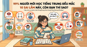 99% Người Mới Học Tiếng Trung Đều Mắc 10 Sai Lầm Này, Còn Bạn Thì Sao?