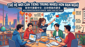 Thế Hệ Mới Cần Tiếng Trung Nhiều Hơn Bạn Nghĩ