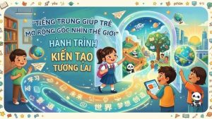 Tiếng Trung giúp trẻ mở rộng góc nhìn thế giới