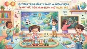 Học tiếng Trung bằng trí tò mò và tưởng tượng