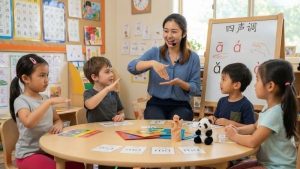 Giúp Trẻ Phân Biệt Các Thanh Điệu Tiếng Trung